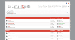 Desktop Screenshot of damainquieta.com