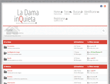 Tablet Screenshot of damainquieta.com
